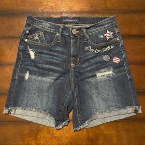 Women’s Rock & Republic Fourth of July shorts